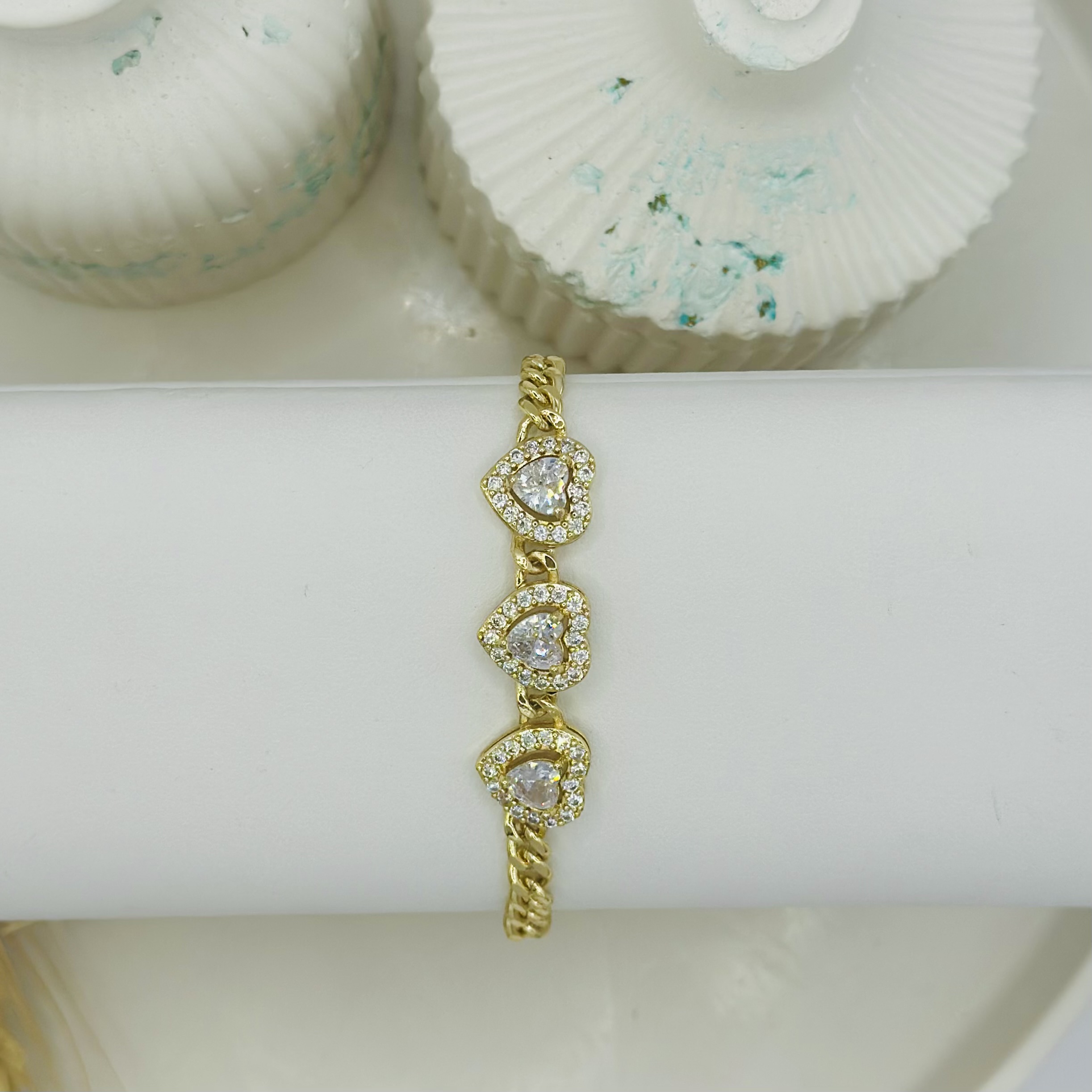 Triple Heart bracelet