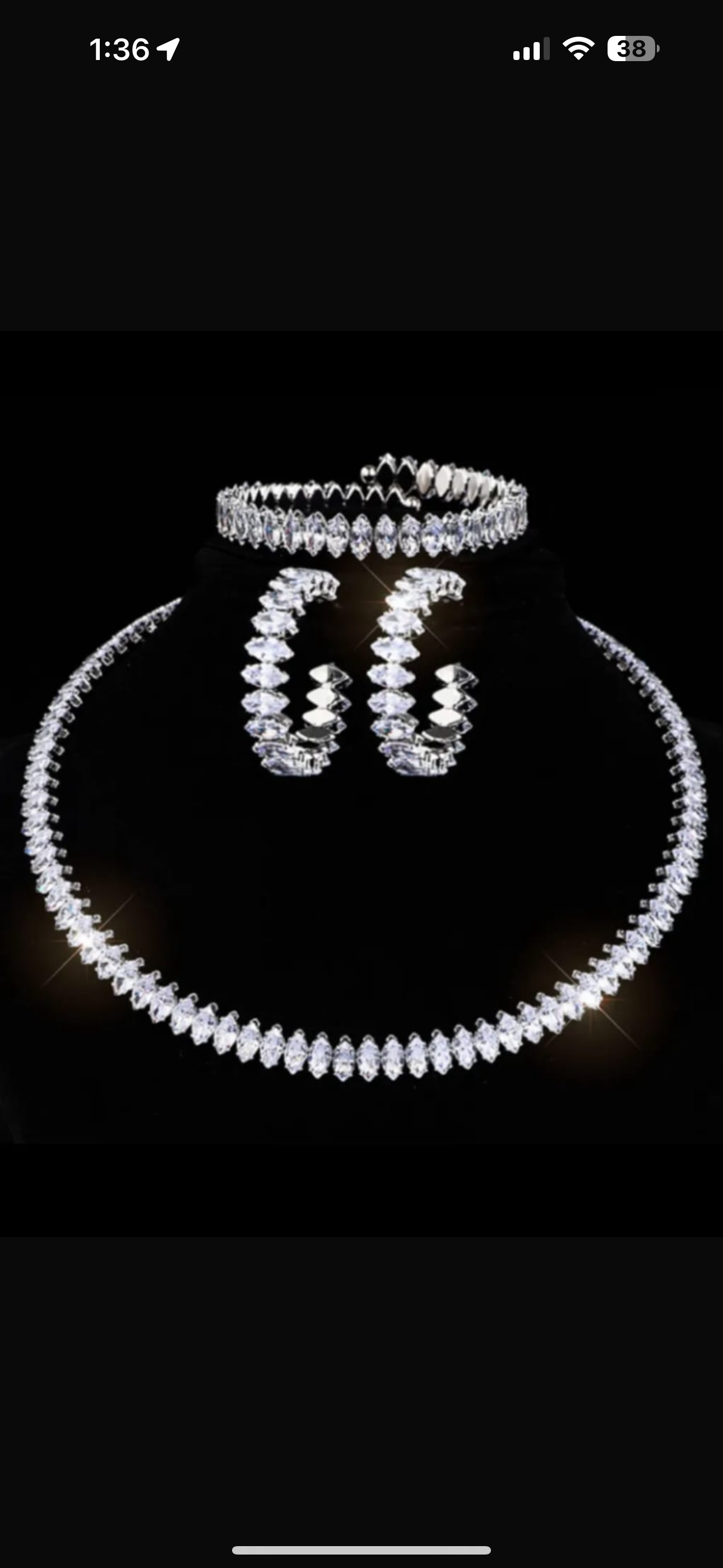 Gleams like a diamond