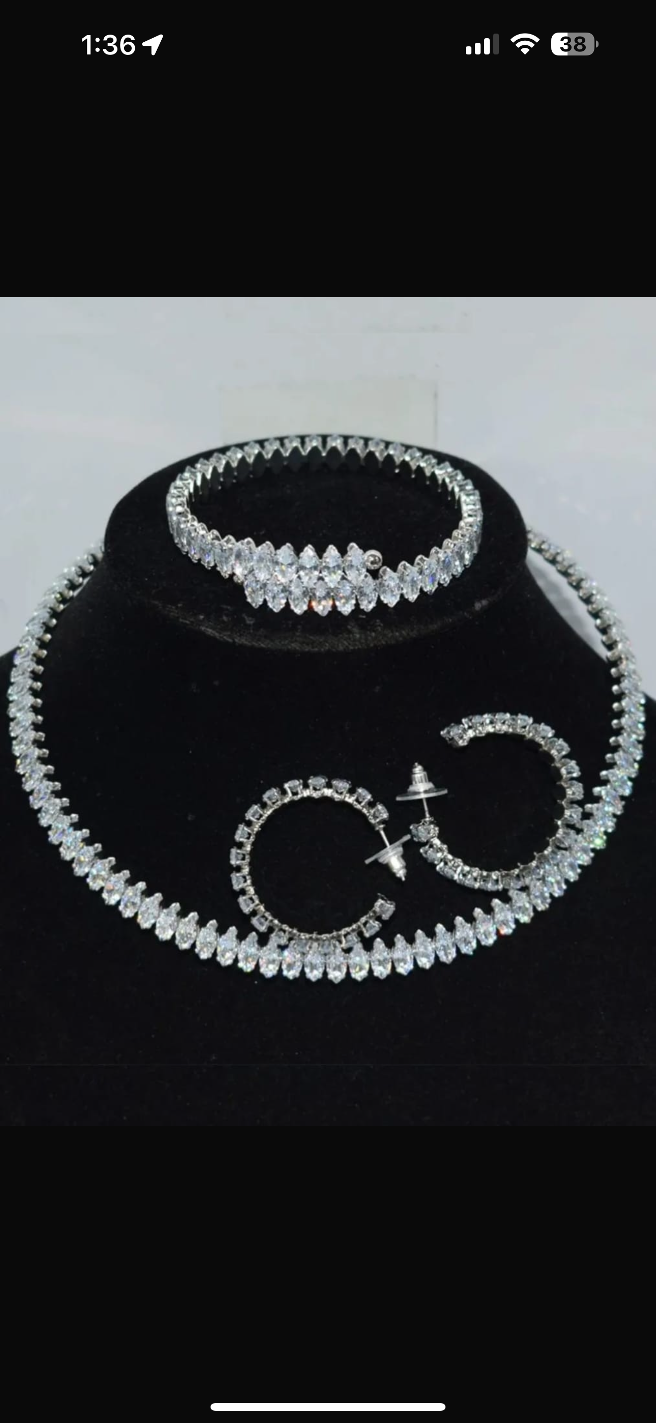 Gleams like a diamond